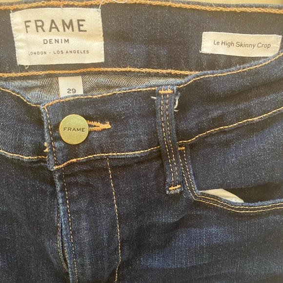 Fame Denim Le High Skinny Crop “Dame” - Picture 3 of 8
